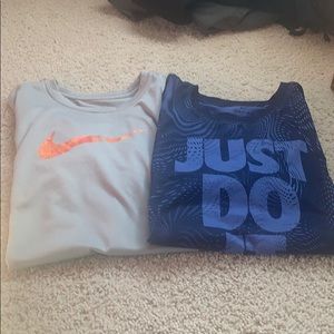 Nike dri fit shirts